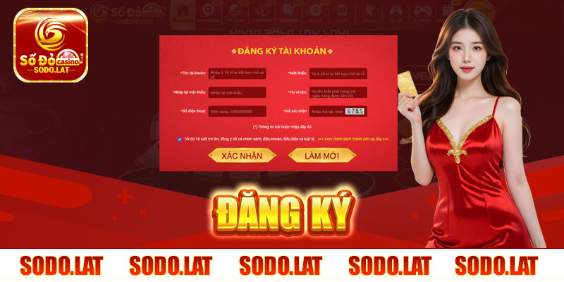 Đăng ký SODO - Cá cược cùng nhà cái uy tín